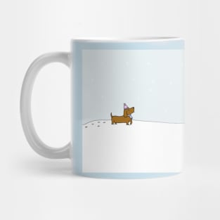 catching snowflakes Mug